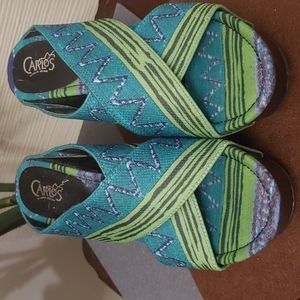 Carlos platform shoes sz 7.5